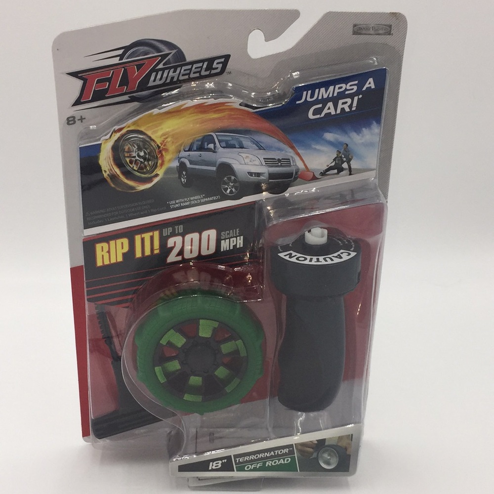 Fly Wheels Launcher 18” Terrornator Off Road Wheel Toy Green / Black New